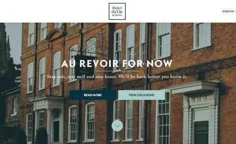 Hotel du Vin & Bistro 公式サイト、英国のホテル宿泊施設