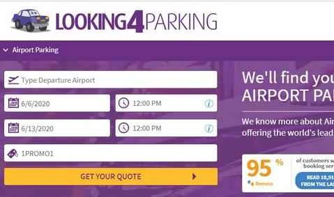 世界的な空港駐車場プロバイダーであるLooking4Parking（米国公式ウェブサイト）