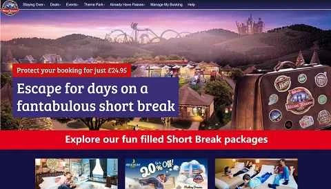 アルトン タワーズ ホリデー公式サイト、アルトン タワーズ リゾート ホテル予約。