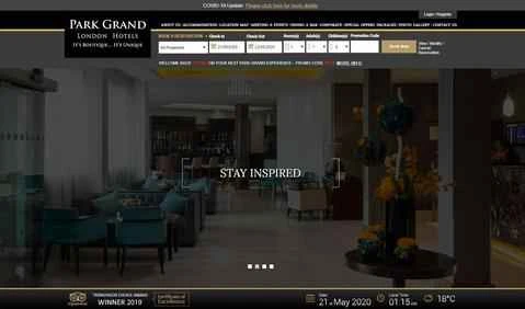 パークグランドロンドンホテル公式ウェブサイト