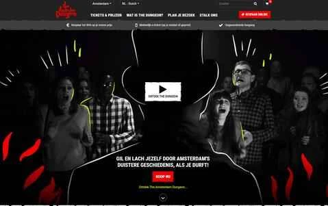 ダンジョンズ・オランダ公式ウェブサイト NL アムステルダムの観光名所と観光