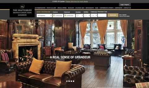 シャフツベリー公式サイト、ロンドンのホテル予約 - ページ1 The Shaftesbury官网 伦敦酒店预订 第1张