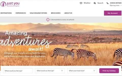 JustYou公式サイト - イギリス一人旅