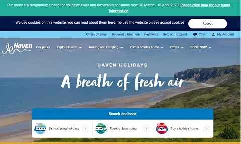 Haven Holidays公式サイト - イギリスの家族向けレジャーと休暇旅行