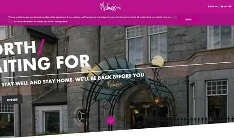 マルメゾン公式サイト イギリスのホテル宿泊