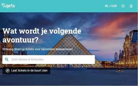 ヨーロッパで有名なチケット販売プラットフォーム、Tiqets USの公式サイト