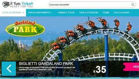 Iltuoticket 公式ウェブサイト (IT) - イタリアのエンターテイメントと旅行チケットのウェブサイト