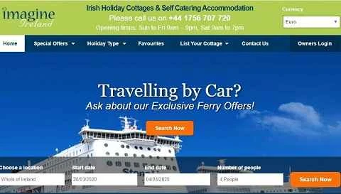 イマジン・アイルランド - アイルランドを代表するセルフサービス型バケーションホーム専門店