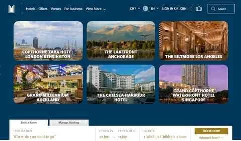 ミレニアムホテルズ公式サイト