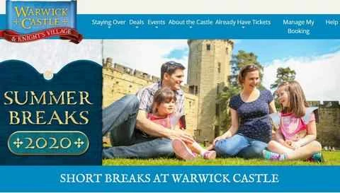 ウォリック城の休暇公式ウェブサイト - ウォリック城の休暇 イギリスの休暇